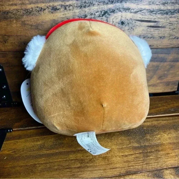 Squishmallows 8" Jordan the Gingerbread Boy with Earmuffs - Picture 3 of 8